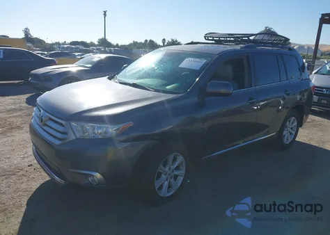 2012 Toyota Highlander Se V6 из США, поврежденный, VIN 5TDZK3EH6CS058780